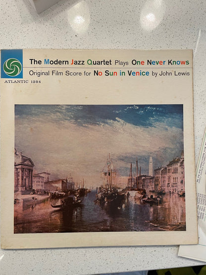 The Modern Jazz Quartet : The Modern Jazz Quartet Plays One Never Knows - Original Film Score For “No Sun In Venice” (LP, Mono)