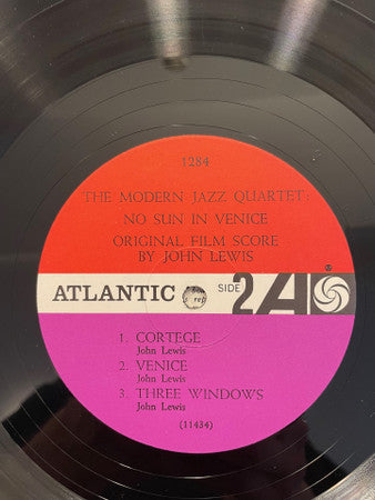 The Modern Jazz Quartet : The Modern Jazz Quartet Plays One Never Knows - Original Film Score For “No Sun In Venice” (LP, Mono)