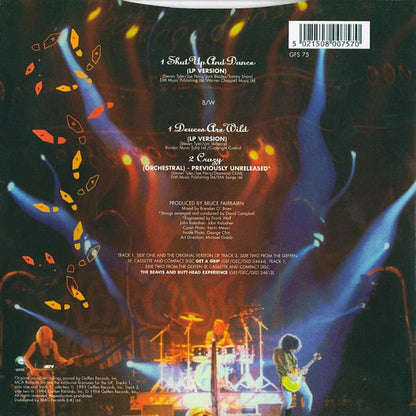 Aerosmith : Shut Up And Dance (7", Gat)