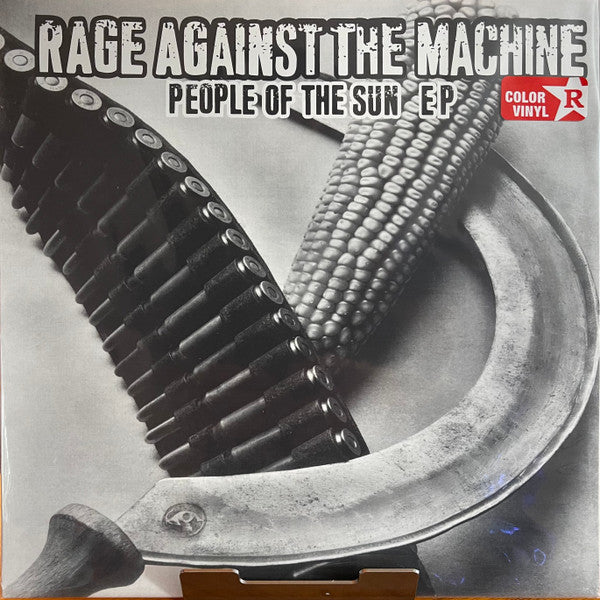 Rage Against The Machine : People Of The Sun EP (10", EP, RE, RP, Gre)