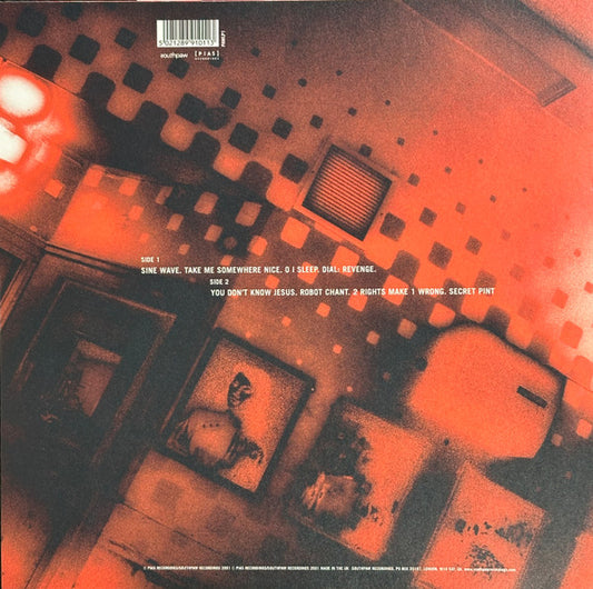 Mogwai : Rock Action (LP, Album, Ltd, RE, Red)