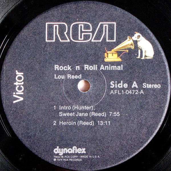 Lou Reed : Rock N Roll Animal (LP, Album, RE, Gat)