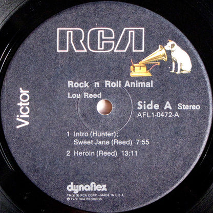 Lou Reed : Rock N Roll Animal (LP, Album, RE, Gat)