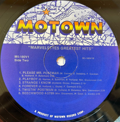 The Marvelettes : Greatest Hits (LP, Comp, RE)