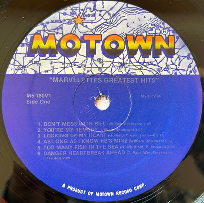 The Marvelettes : Greatest Hits (LP, Comp, RE)