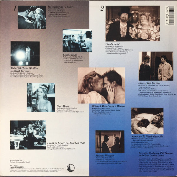Various : Moonlighting (The Television Soundtrack Album) (LP, Album, Glo)