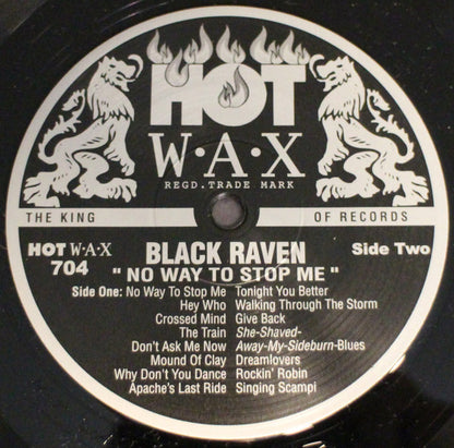 Black Raven (2) : No Way To Stop Me ... I'm On Rock 'N' Roll! (LP)
