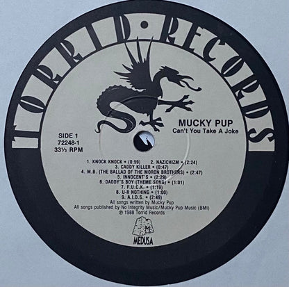 Mucky Pup : Can't You Take A Joke? (LP, Album, Rai)