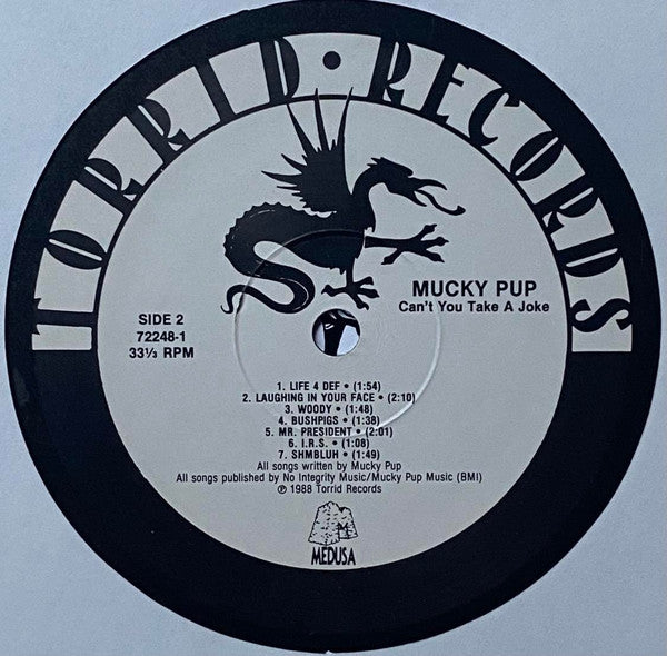 Mucky Pup : Can't You Take A Joke? (LP, Album, Rai)
