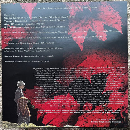 Carpool : Erotic Nightmare Summer (LP, Ltd, Blo)