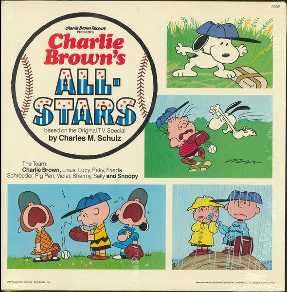 Charles M. Schulz : Charlie Brown's All-Stars (LP, Album, Kee)