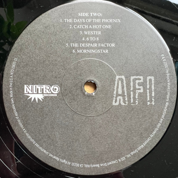 AFI : The Art Of Drowning (LP, Album, RE)