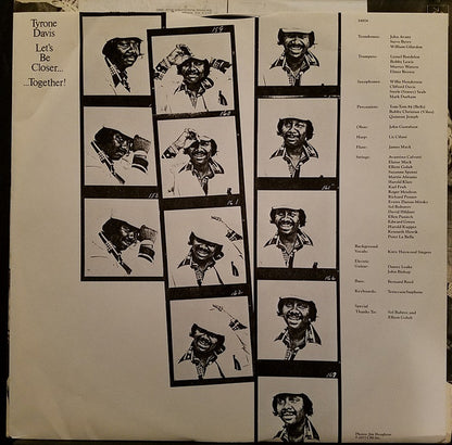 Tyrone Davis : Let's Be Closer Together (LP, Album, Promo)