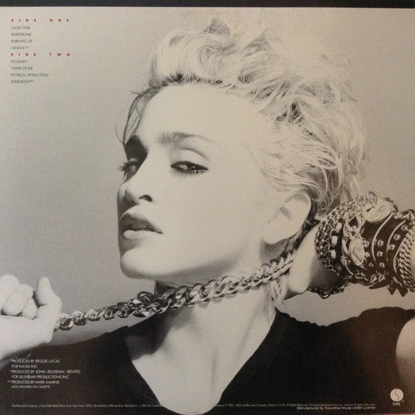 Madonna : Madonna (LP, Album, Club, Car)