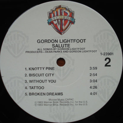 Gordon Lightfoot : Salute (LP, Album, Win)