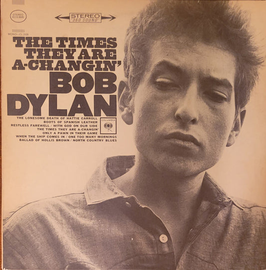 Bob Dylan : The Times They Are A-Changin' (LP, Album, RE)