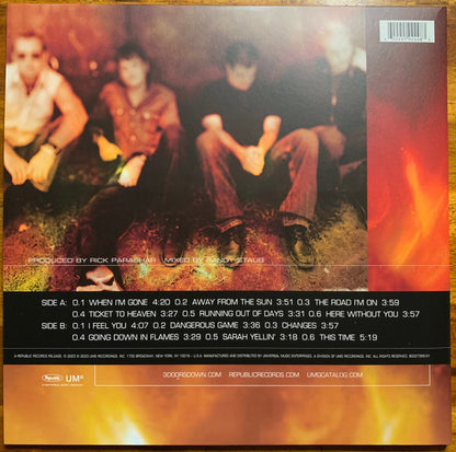 3 Doors Down : Away From The Sun (LP, Album, Ltd, RE, Ora)