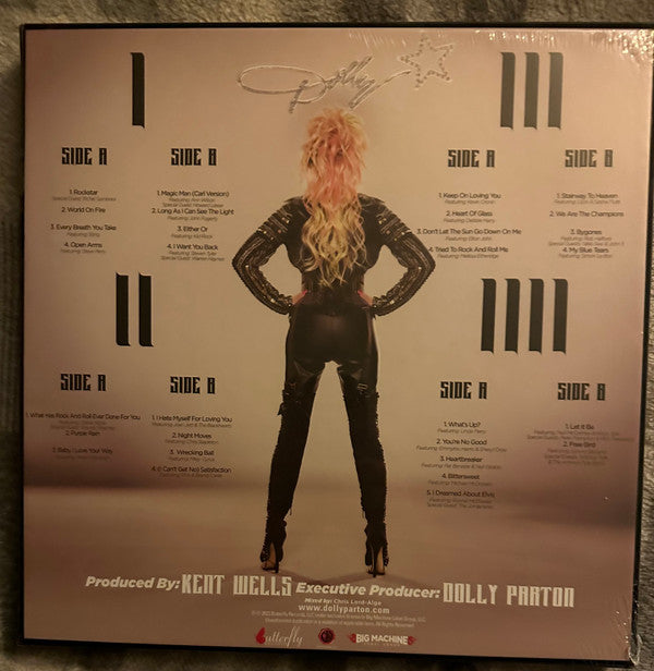 Dolly Parton : Rockstar (4xLP, Album, Pur)
