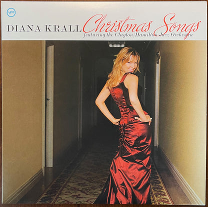 Diana Krall Featuring The Clayton-Hamilton Jazz Orchestra : Christmas Songs (LP, Album, RE, Red)