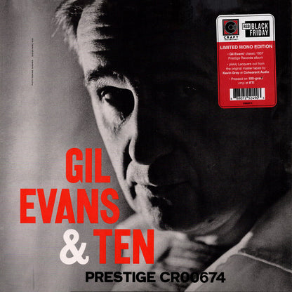 Gil Evans : Gil Evans & Ten (LP, Album, RSD, Mono, Ltd, RE, RM, 180)