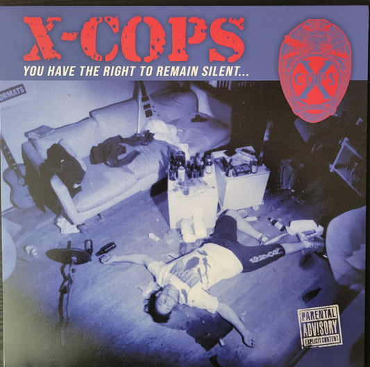 X Cops : You Have The Right To Remain Silent... (LP, Album, RSD, Ltd, RE, RM, Red)