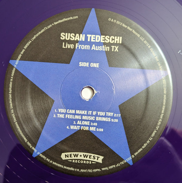 Susan Tedeschi : Live From Austin Tx  (2xLP, Album, Ltd, RP, Pur)