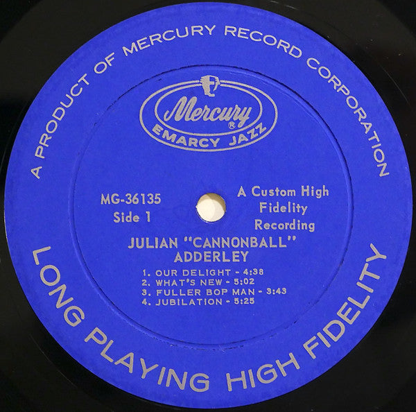 Julian "Cannonball" Adderley* : Cannonball's Sharpshooters (LP, Album, Mono)