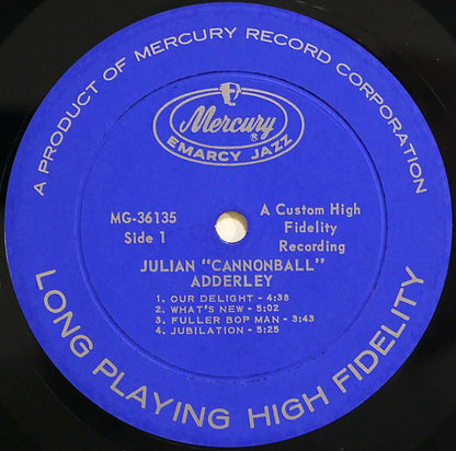 Julian "Cannonball" Adderley* : Cannonball's Sharpshooters (LP, Album, Mono)