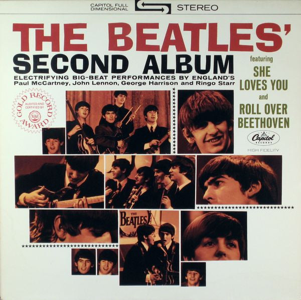 The Beatles : The Beatles' Second Album (LP, Album, RE, Jac)