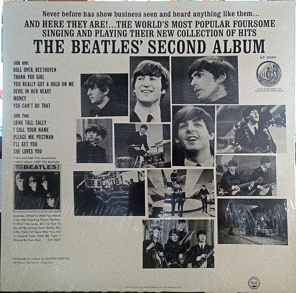 The Beatles : The Beatles' Second Album (LP, Album, RE, Jac)