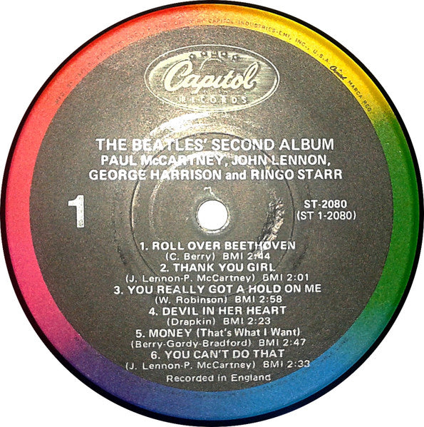 The Beatles : The Beatles' Second Album (LP, Album, RE, Jac)