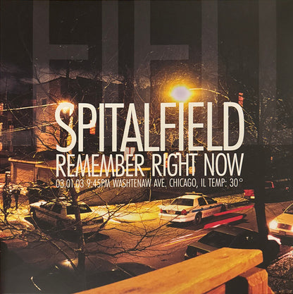 Spitalfield : Remember Right Now (LP, Album, RE)