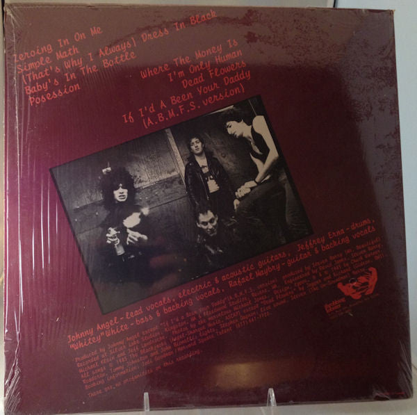 The Blackjacks (2) : Dress In Black (LP, Album)