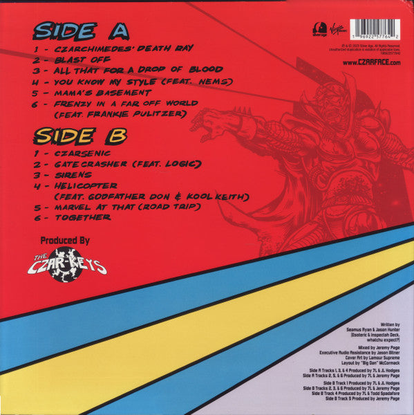 Czarface : Czartificial Intelligence  (LP, Album)