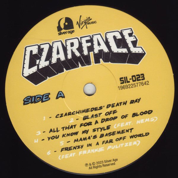 Czarface : Czartificial Intelligence  (LP, Album)