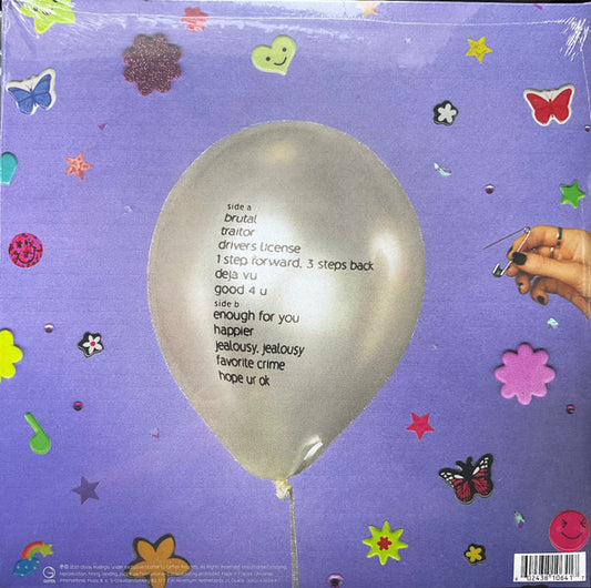 Olivia Rodrigo : Sour (LP, Album, RE, MPO)