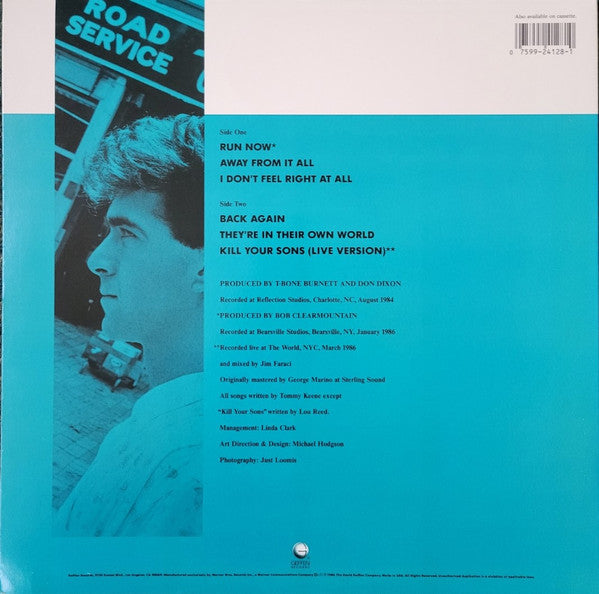 Tommy Keene : Run Now (12", EP, All)