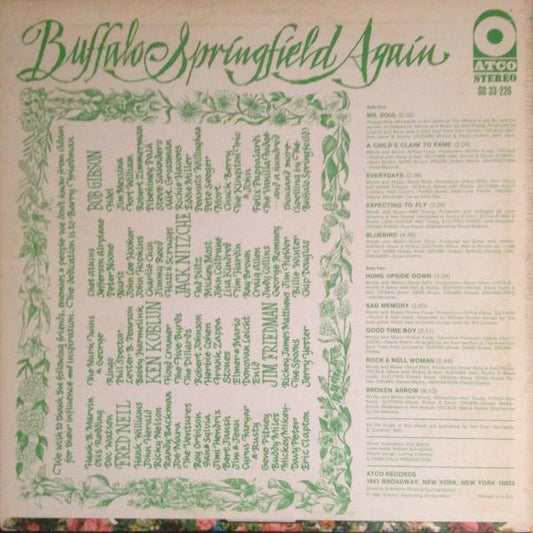 Buffalo Springfield : Buffalo Springfield Again (LP, Album, RP, PR)