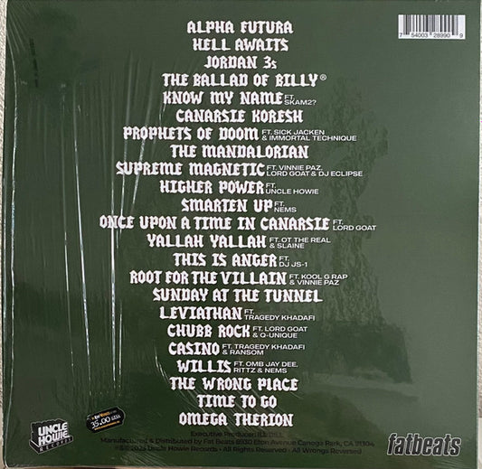 Ill Bill : Billy® (2xLP, Album, Cle)