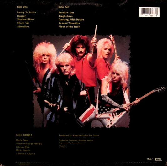 King Kobra (4) : Ready To Strike (LP, Album)