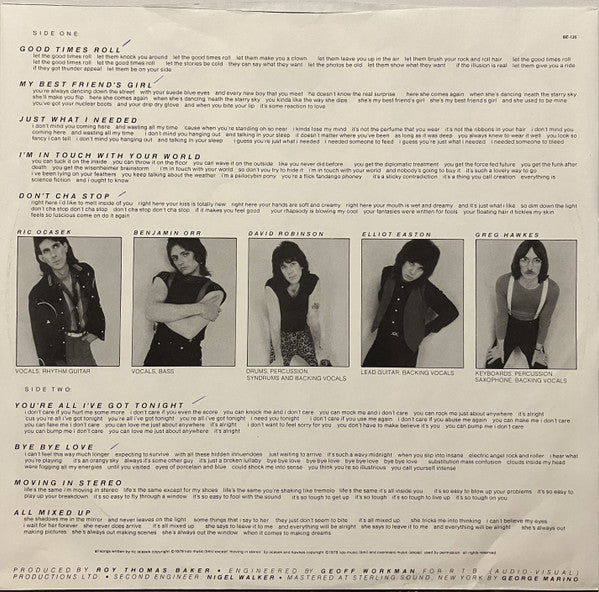 The Cars : The Cars (LP, Album, SP )