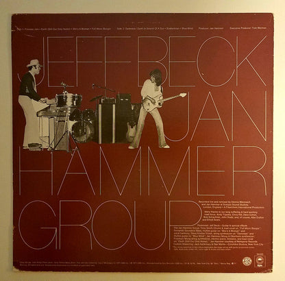 Jeff Beck With The Jan Hammer Group : Live (LP, Album, RE, Ter)