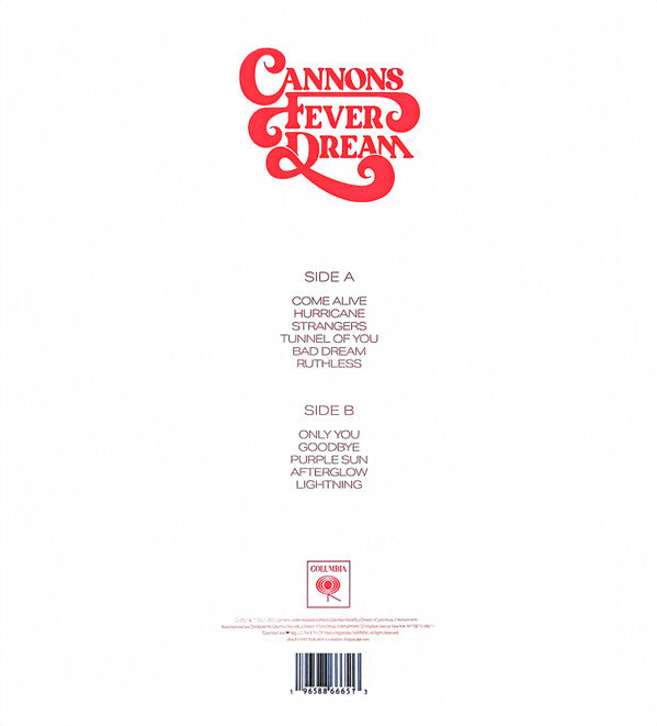 Cannons (5) : Fever Dream (LP, Album, RE)