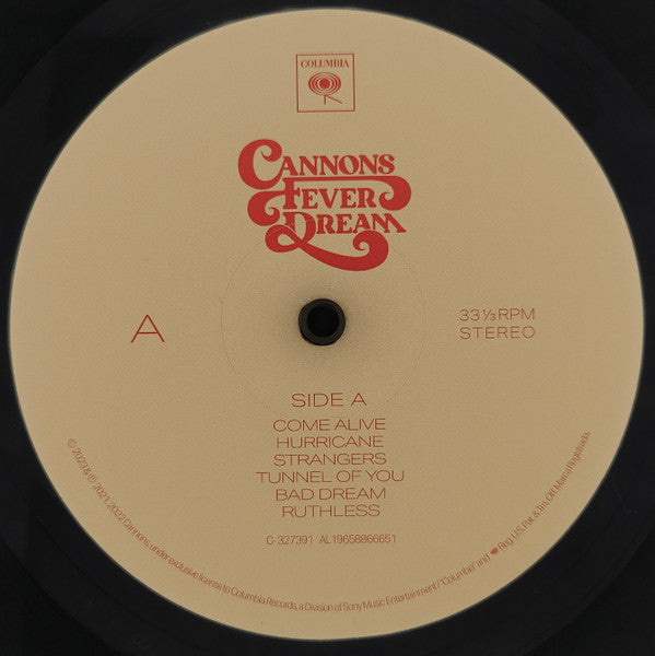 Cannons (5) : Fever Dream (LP, Album, RE)