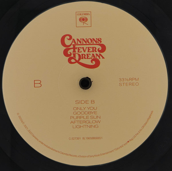 Cannons (5) : Fever Dream (LP, Album, RE)