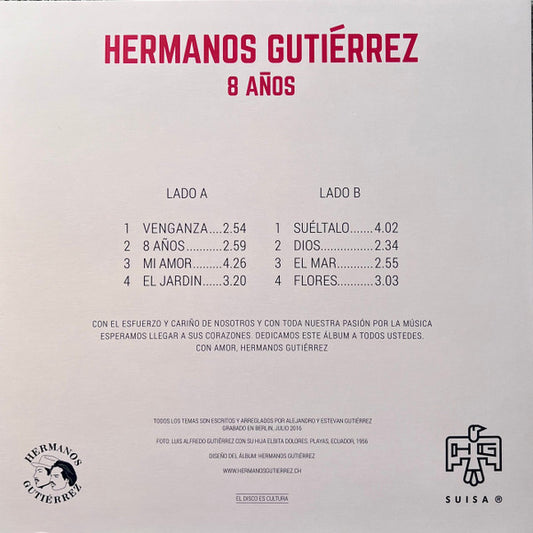 Hermanos Gutiérrez (2) : 8 Años (LP, Album, Bab)