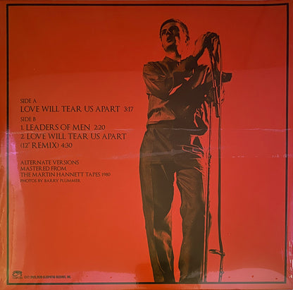 Joy Division : Love Will Tear Us Apart (12", Ltd, Unofficial, Ora)