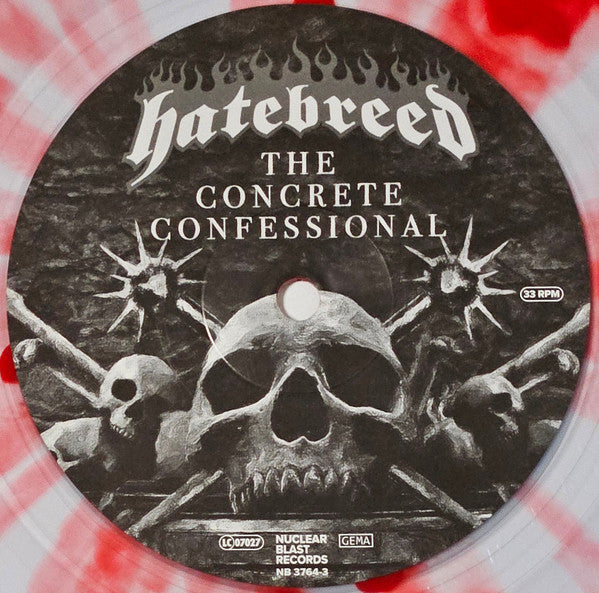 Hatebreed : The Concrete Confessional (LP, Album, Ltd, RE, Cle)