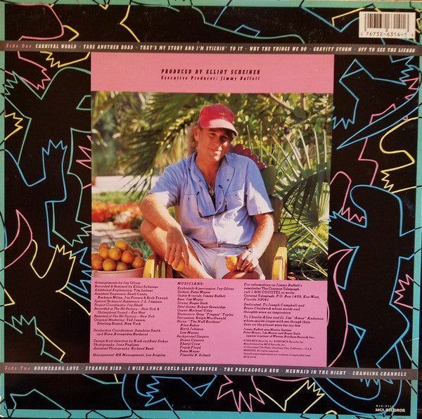 Jimmy Buffett : Off To See The Lizard (LP, Album)