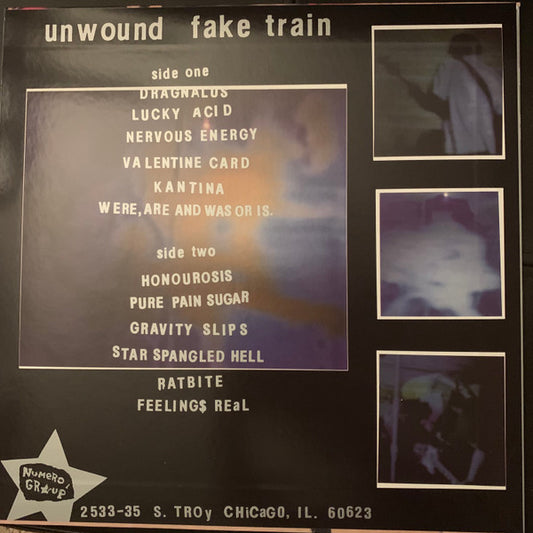 Unwound : Fake Train (LP, Album, RE, Val)